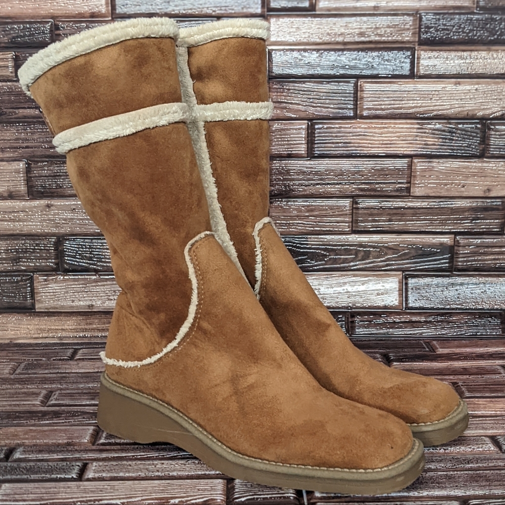Franco Sarto Fur Winter Boots - Women's 7.5